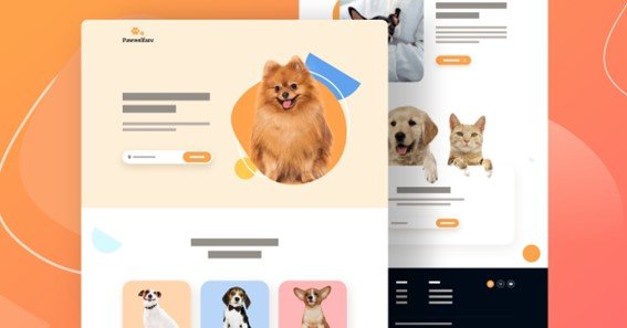 how to build a website for a pet adoption service