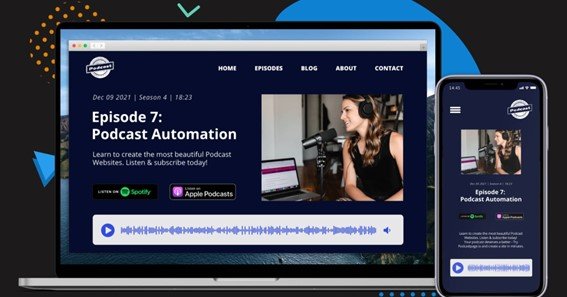 how to create a website for your podcast